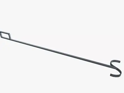 Sling handling tool Low-poly 3D model