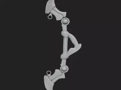 Bow Base Meshes 2 Free 3D model