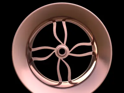 rim wheel Free 3D model V2