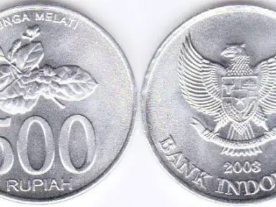 IDR 500 rupiah 3D model