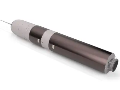 Trident D5 SLBM Missile 3D model