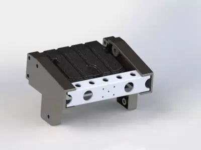 Mercedes Benz Actros Battery box 3D print model