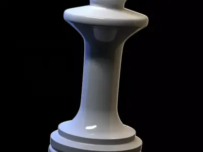 Pawn classic Free 3D model