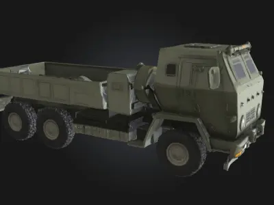  Vehicle  Tactical Armored Transport Model 3D model