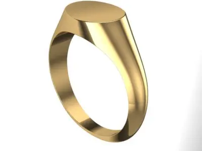 Signet ring 3D model