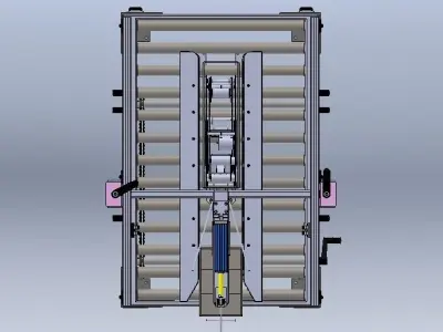Carton Sealing Machine 3D model