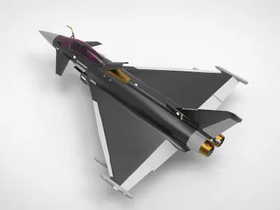 Eurofighter Typhoon 3D model purchase