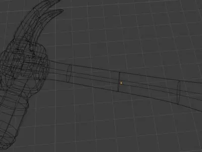 Ball Pein Hammer 3D model