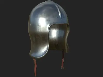 Celata Helmet Low-poly 3D model