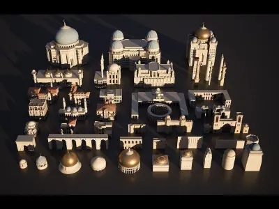 Arabian City 3D model