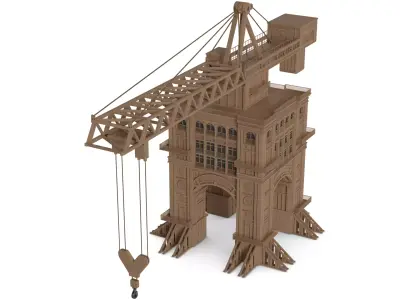 Crane 3D model V1