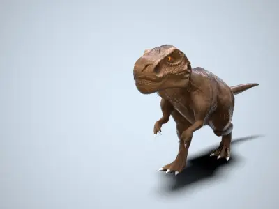 Tyrannosaurus Rex  Low-poly 3D model purchase