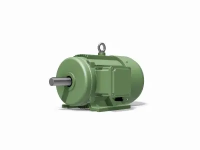 160L B3 Right IEC electric motor - 3D CAD model 3D model