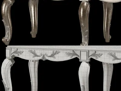 kosovart roberto bench 3D model