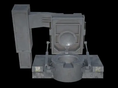 Induction Core Low-poly 3D model