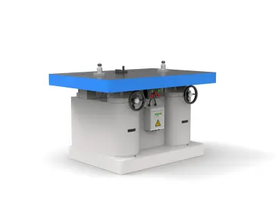  Double spindle shaper 3D model