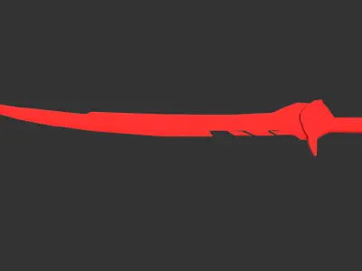 3d model legend of zelda sword Free 3D model