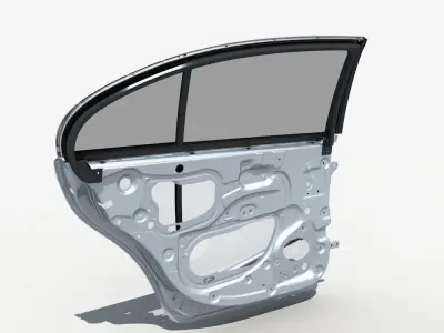 Car Door Structure 02 3D model