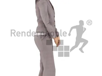 Jessica Animated 001 Standing