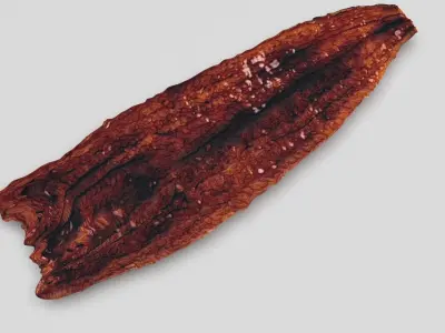 Grilled Eel 3D model