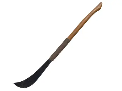 Ninja Halberd 3D model