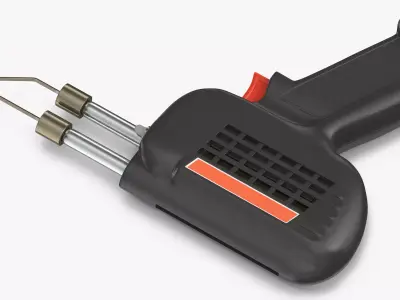 Soldering Iron Gun 3D model