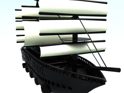 Pirates Ship 3D model