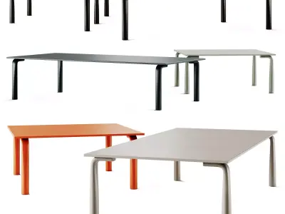 Et al AMBIT Metal Coffee Tables 3D model