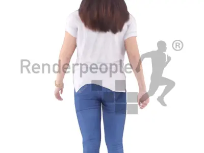 Aneko Animated 003 Walking