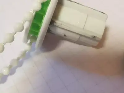 Pieza central sistema de cortina roller Free 3D print model