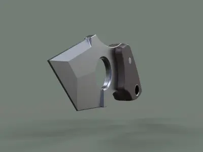 Push dagger 4 3D model