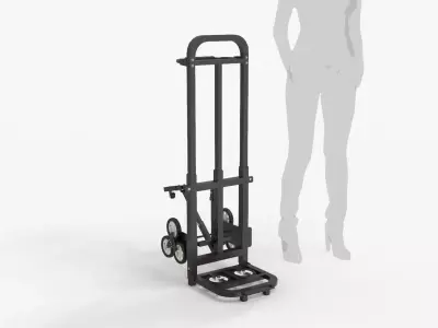 Stairs Climbing Cart 3D model