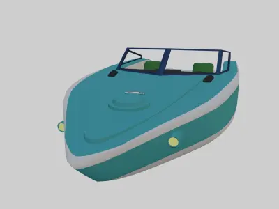 Speedboat like Squalo in GTA 3D model