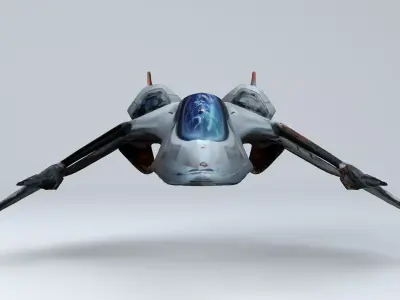 Hyper Jet Fighter 1 3D model