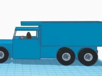 2016 Kenworth W800 Dump truck 3D model