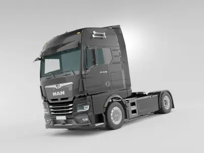 MAN TGX 2020 Semi Truck  - Prime Mover 3D model