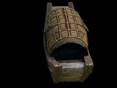 Fish Boat 3D model
