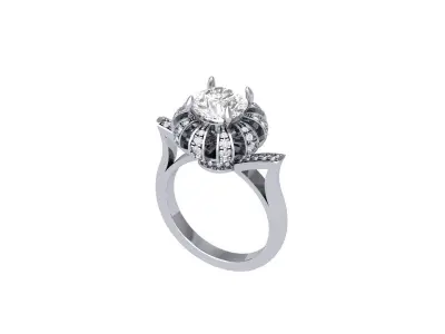 Wedding Ring  3D print model 271