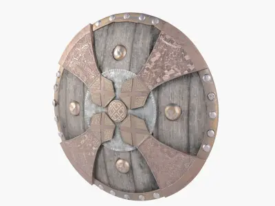 Viking Shield 3D model order