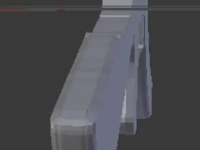 AK 47 Assault Rifle Free low-poly 3D model