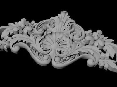 dekor ornament 3D model 237