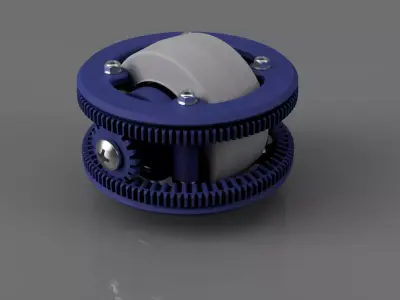 FIRST Tech Challenge Differential Swerve Drive 3D model