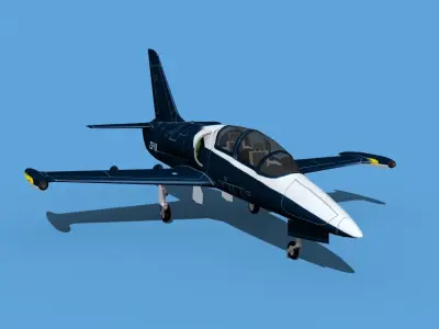 Aero Vodochody L-39C Albatross V09 3D model