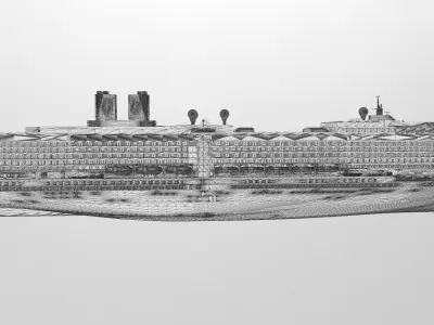 MS Oosterdam Holland America Line cruise ship 3D print model