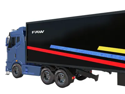 faw j7 3D model