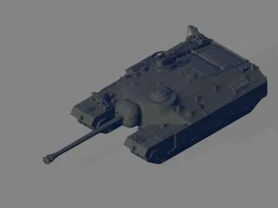 T95 Tank 3D model