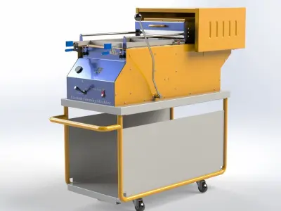 Vacuum Forming machine Thermoplastic 3D model