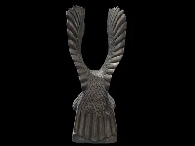 Poise Of Glory Low-poly 3D model