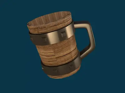 Beer Mug 3D model