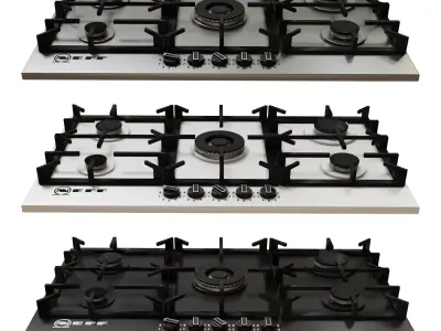 NEFF appliance collection Low-poly 3D model